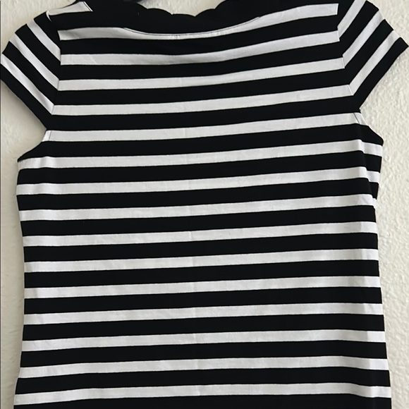 Anne Klein Black and White Top - Picture 5 of 7